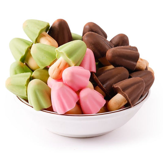 キノコ型 クッキー チョコ入り 子供用 おやつ お菓子[小蘑菇饼干]