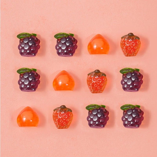 ジューシーフルーツグミ[阿麦斯水果爆汁软糖]