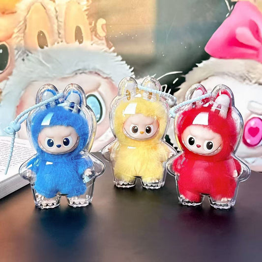 POPMART®️4代目ラブブ・アルファベットシーリズ透明保護ケース