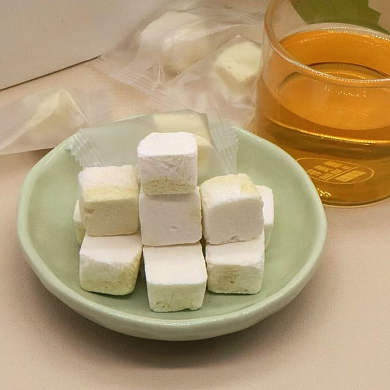 冷凍乾燥されたもち米ドリアン