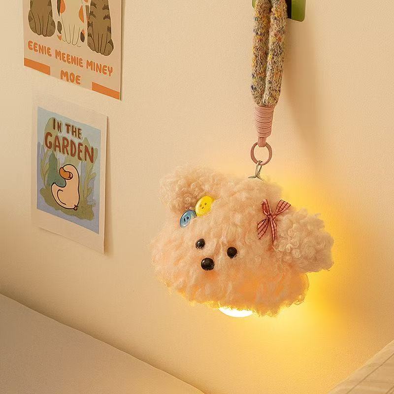 ぬいぐるみ仔犬 アンビエントライト[毛绒小狗氛围灯]