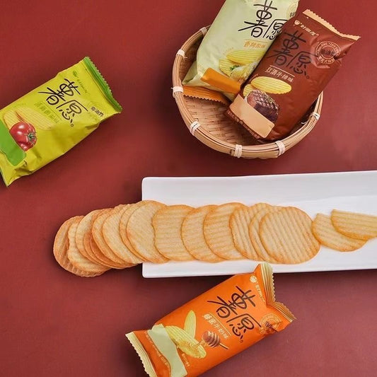 非油炸のポテトチップス[薯愿]